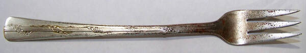 Four (Silverplate) Cocktail/Seafood Fork