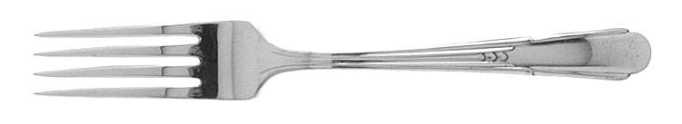 Tulip (Silverplate) Fork by Fairfield Plate