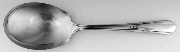Tulip (Silverplate) Solid Smooth Casserole Spoon