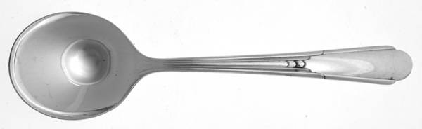 Tulip (Silverplate) Round Bowl Soup Spoon (Gumbo)
