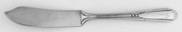 Tulip (Silverplate) Flat Handle Master Butter Knife
