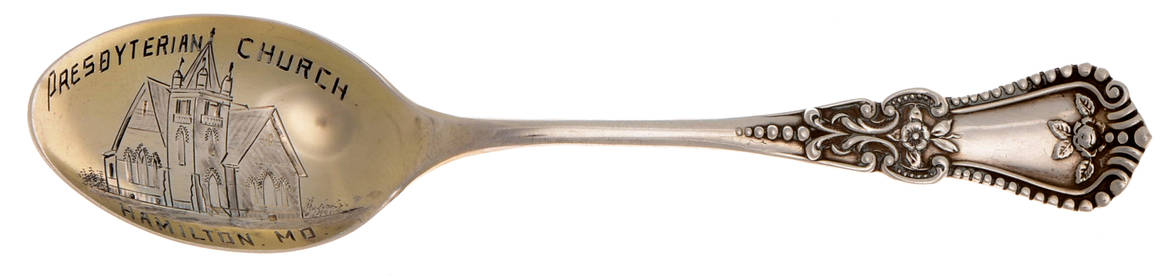 Alice (Sterling, 1895) Souvenir Spoon (Five O'Clock)