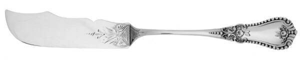 Alice (Sterling, 1895) Flat Handle Bright Cut Master Butter