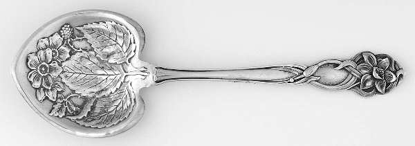 Narcissus (Sterling, 1905) Spoon-Jelly/Large-Decorated Bowl