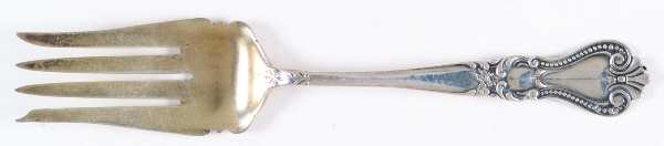 Newport (Sterling, 1900) Fork-Cold Meat/Servg-Sm/Solid