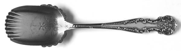 Old Rose (Sterling, 1900) Preserve Spoon