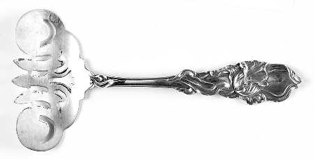 Tulip (Sterling, 1910) Small Solid Tined Sardine Serving Fork