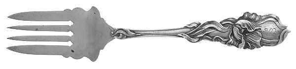 Tulip (Sterling, 1910) Individual Pie Fork