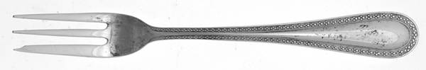Marquise (Silverplate) Individual Pie Fork by Fairmont Fine Silver