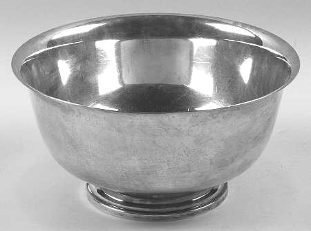 Sterling Hollowware 9" Paul Revere Bowl