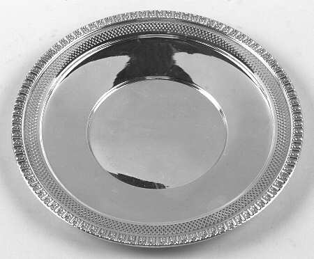 Sterling Hollowware Sterling Sandwich Plate