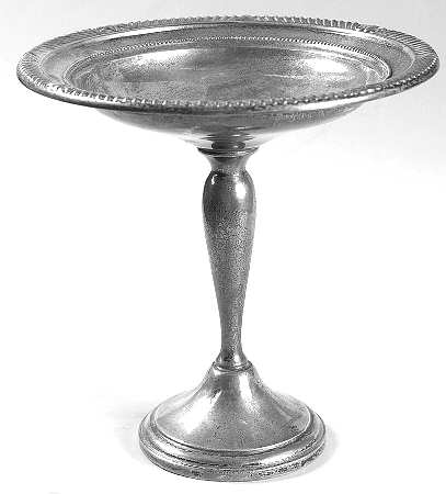 Sterling Hollowware Tall Compote