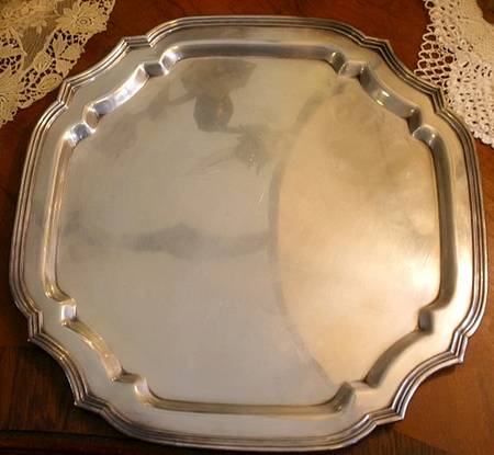 Sterling Hollowware 10" Square Tray