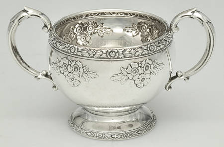 Rose Bouquet (Strl, Hlwr, Floral Band&Bouquets) Mini Open Sugar Bowl