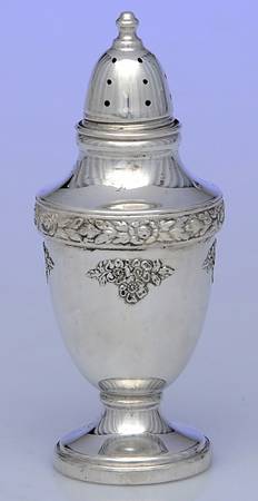 Rose Bouquet (Strl, Hlwr, Floral Band&Bouquets) Weighted Pepper Shaker