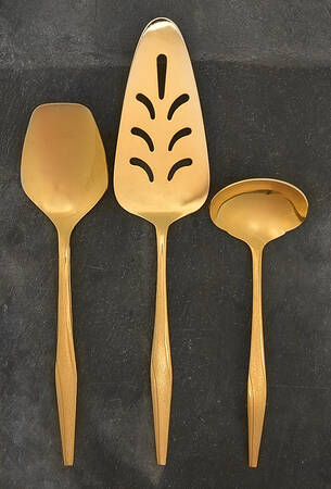 FLR1 (GOLD ELECTROPLATE) 3 Piece Completer Set