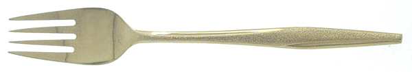 FLR1 (GOLD ELECTROPLATE) Individual Salad Fork