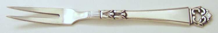 Danish Crown (Sterling) Snail Fork