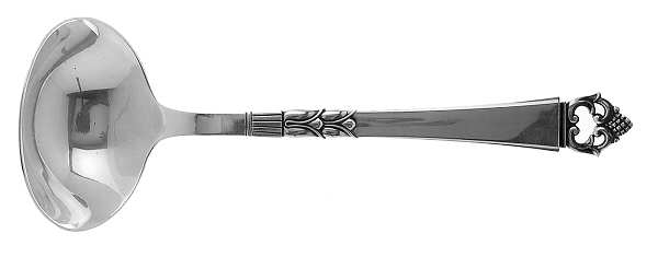 Danish Crown (Sterling) Solid Gravy Ladle