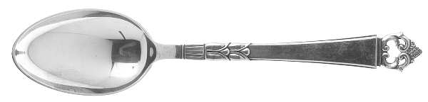 Danish Crown (Sterling) Tablespoon (Serving Spoon)