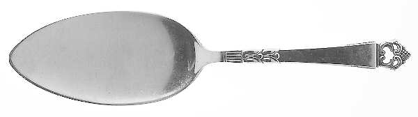 Danish Crown (Sterling) Solid Pie Server