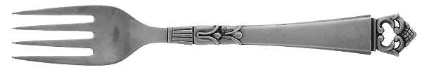 Danish Crown (Sterling) Youth Fork