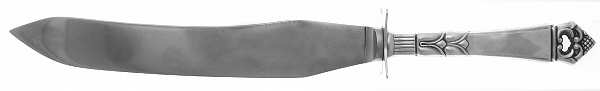 Danish Crown (Sterling) Small Carving Knife W/Sterling Guard