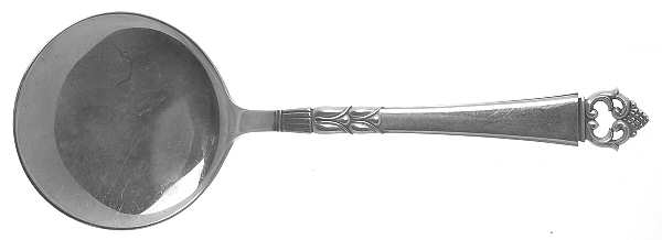 Danish Crown (Sterling) Solid Pastry Server