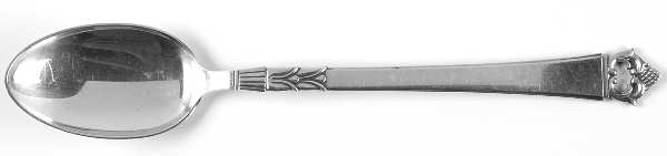 Danish Crown (Sterling) Large Solid Dressing Spoon
