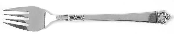 Danish Crown (Sterling) Large Solid Dressing Fork