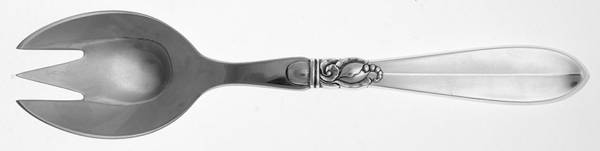 Princess Fuchsia (Sterling) Serving Fork with Stainless Tines