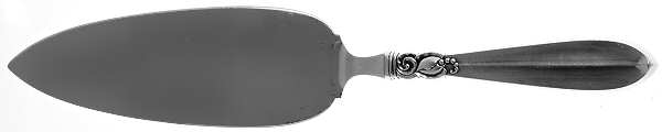 Princess Fuchsia (Sterling) Hollow Handle Pie Server, Sterling Blade