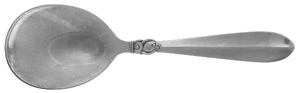 Princess Fuchsia (Sterling) Solid Salad Serving Spoon