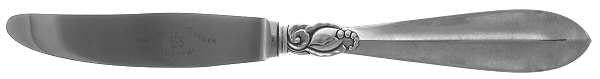 Princess Fuchsia (Sterling) Dessert/Tea Knife with Stainless Blade