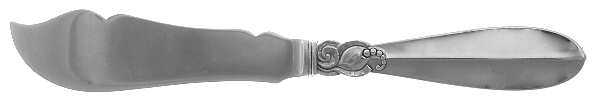 Princess Fuchsia (Sterling) Hollow Handle Master Butter with Sterling Blade