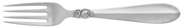 Princess Fuchsia (Sterling) Dessert Fork