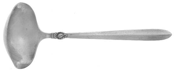 Princess Fuchsia (Sterling) Solid Gravy Ladle