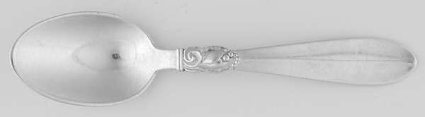 Princess Fuchsia (Sterling) Straight Handle Baby Spoon