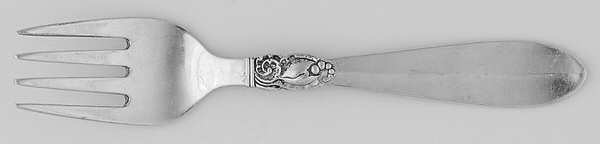 Princess Fuchsia (Sterling) Baby Fork