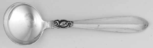 Princess Fuchsia (Sterling) Round Bowl Soup Spoon (Bouillon)