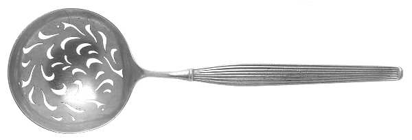Savoy (Sterling) Large Pierced Pea Serving Spoon
