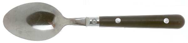 Colours-Black (Stainless) Place/Oval Soup Spoon