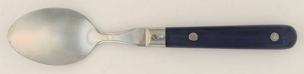 Colours-Navy Blue (Stainless) Teaspoon