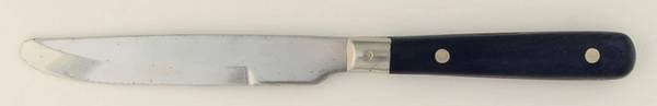 Colours-Navy Blue (Stainless) New French Hollow Knife