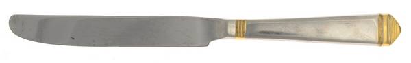 Crown Royale Gold Accent (Stainless) New French Solid Knife by Farberware