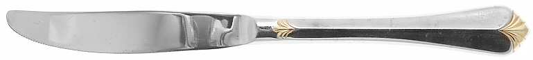 Darcey-Gold Accent (Stainless) Modern Hollow Knife