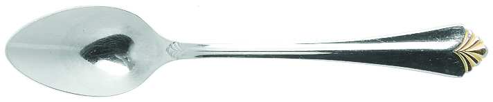 Darcey-Gold Accent (Stainless) Teaspoon by Farberware