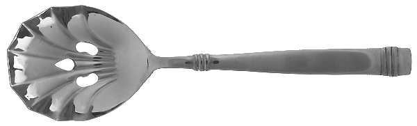 Europa (Stainless) Pierced Solid Serving Spoon