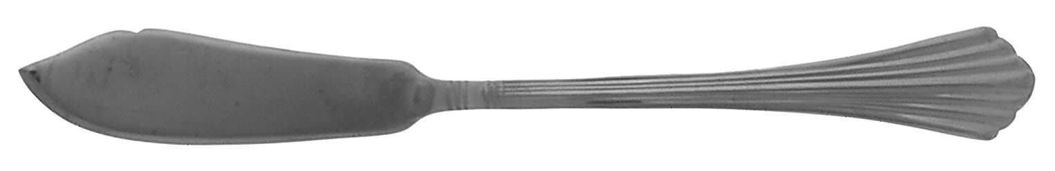 Heron (Stainless) Flat Handle Master Butter Knife