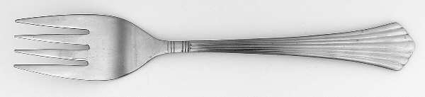 Heron (Stainless) Medium Solid Cold Meat Serving Fork
